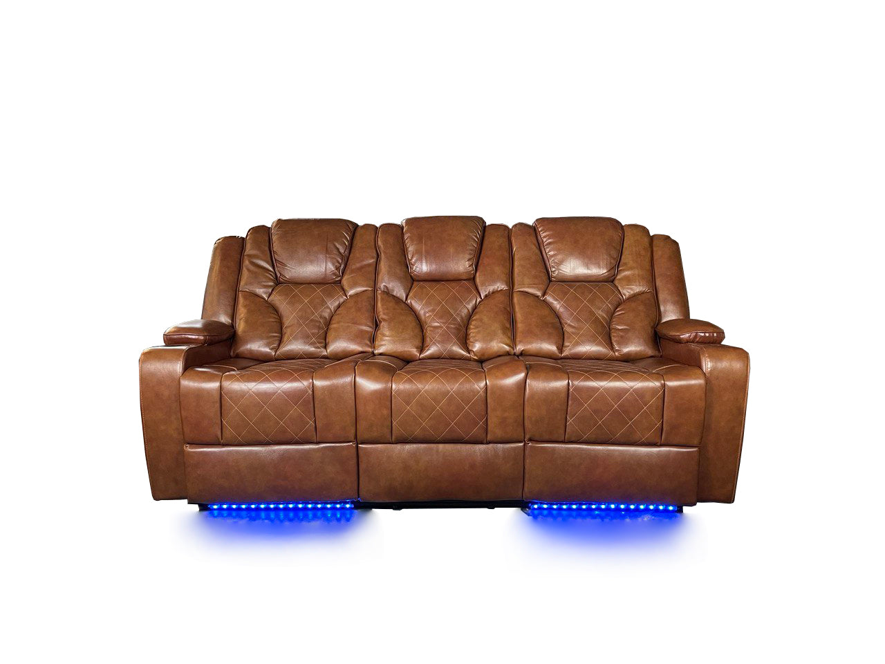 Amstrad Genuine leather Recliner Sofa