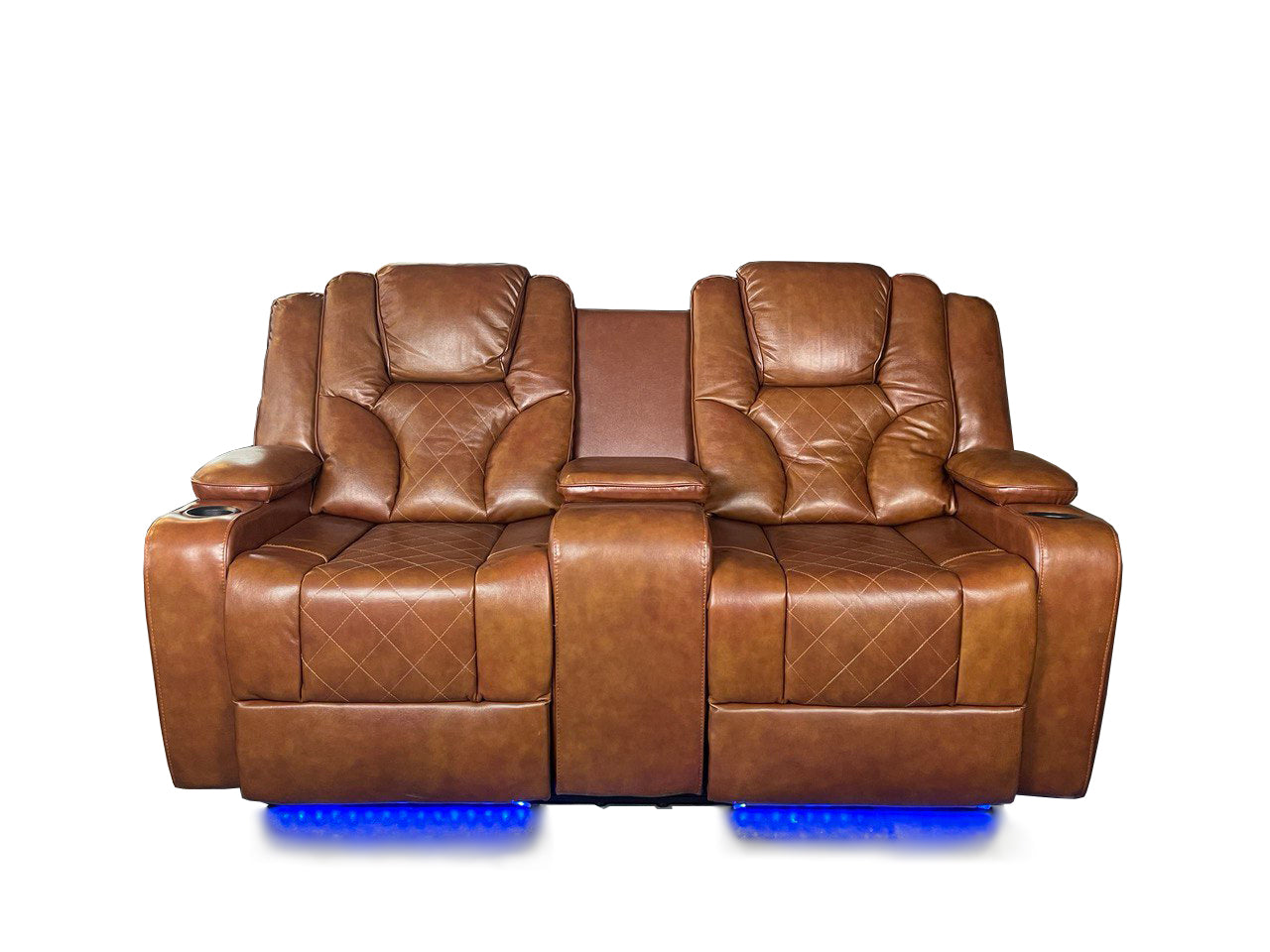 Amstrad Genuine leather Recliner Sofa