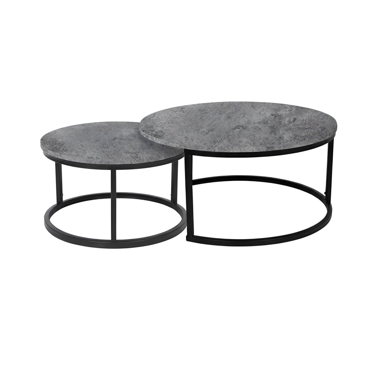 Miami Concrete Grey Coffee Tables