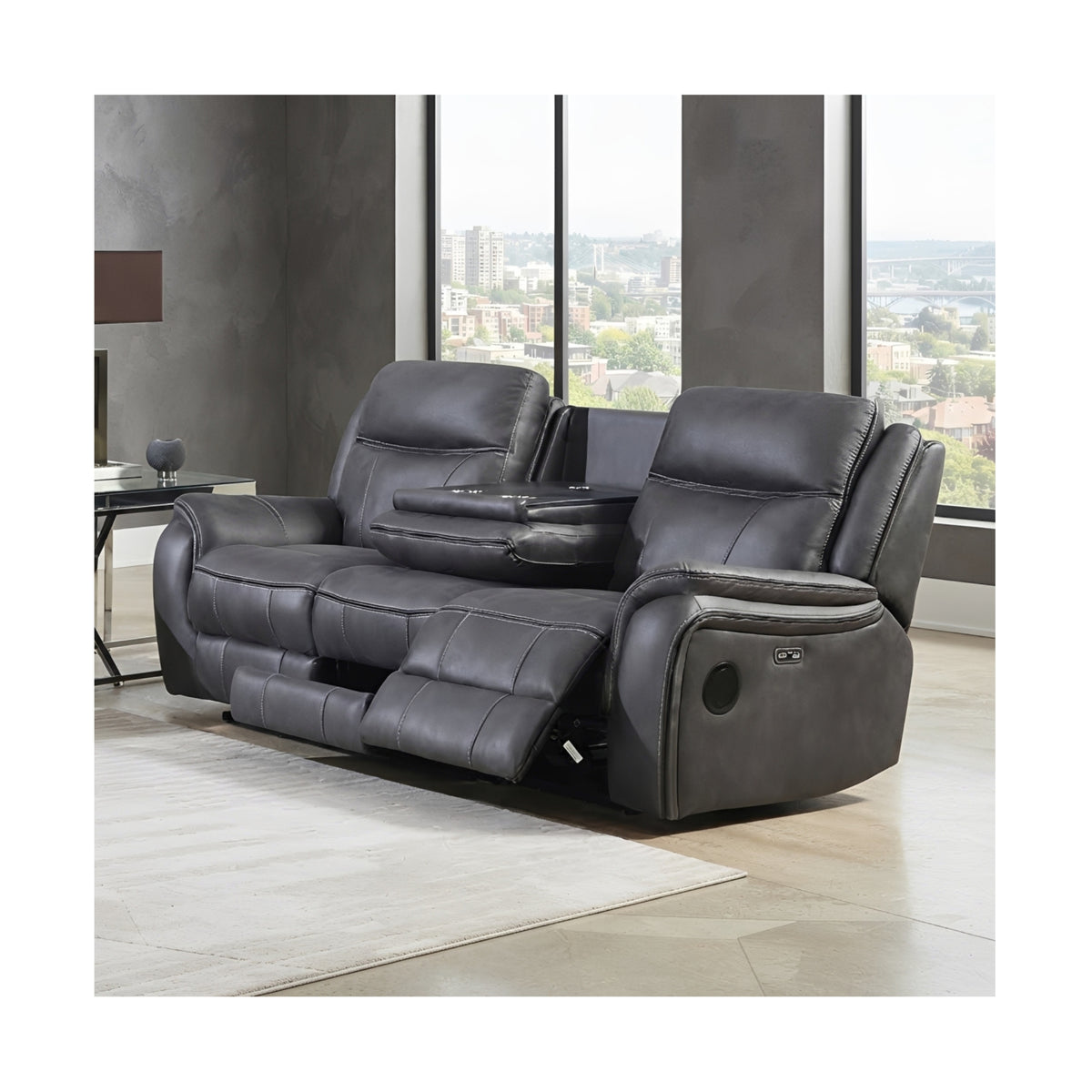 Phoenix Media Recliner Sofa 3 Seater