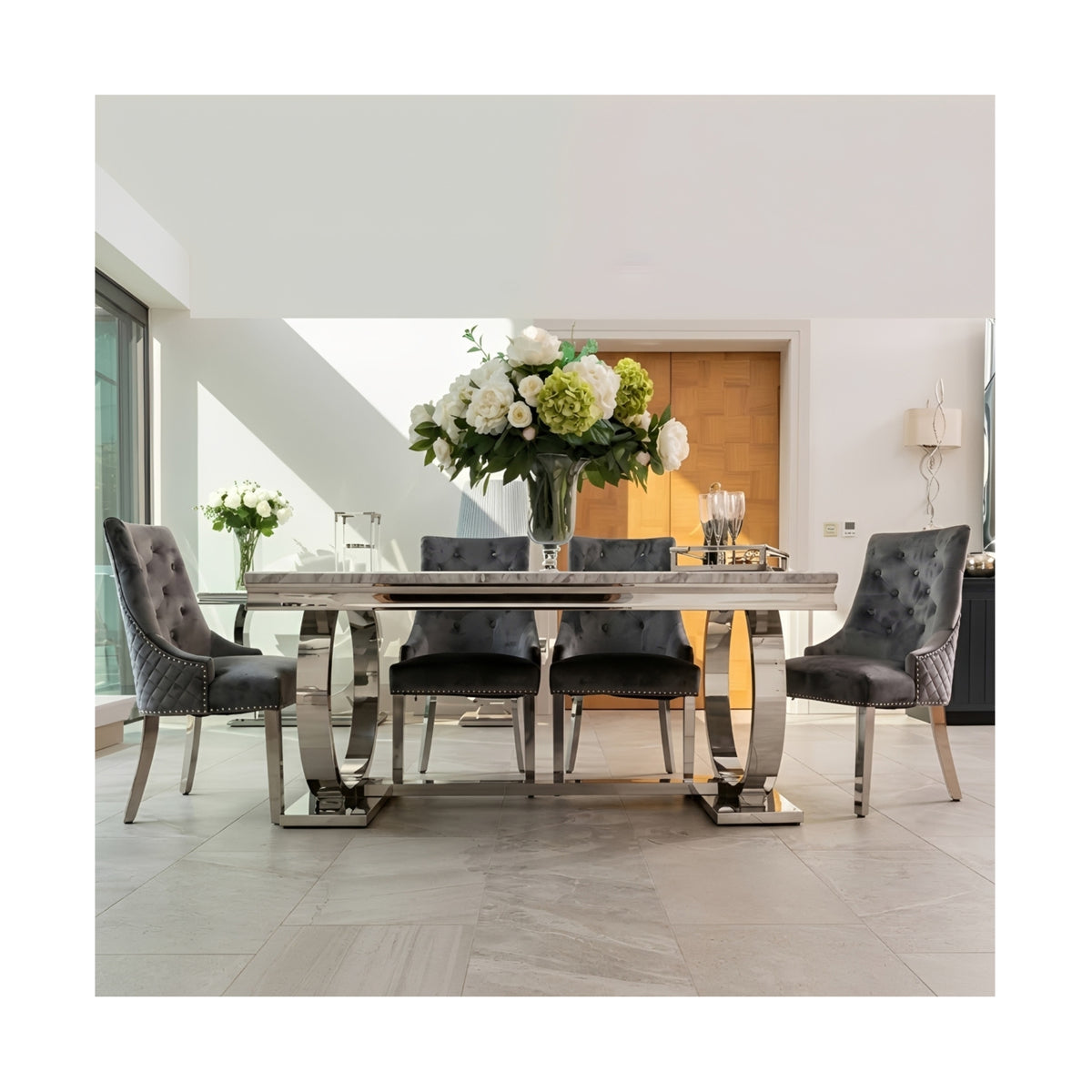Munich Dining Table Marble