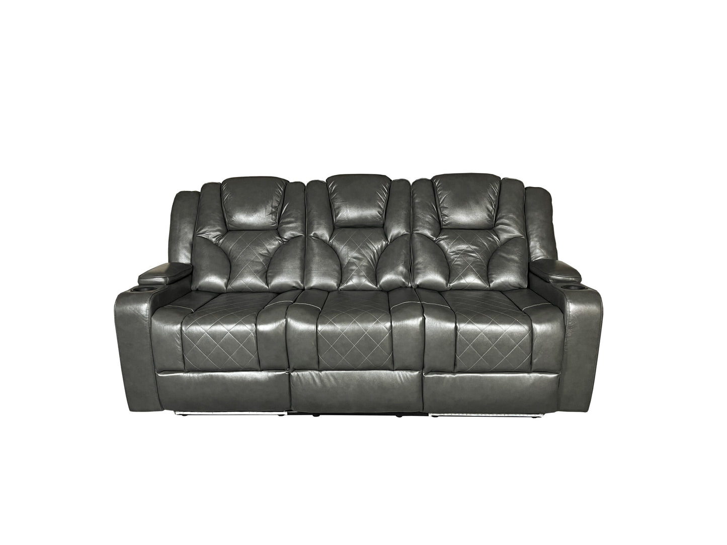 Amstrad Genuine leather Recliner Sofa