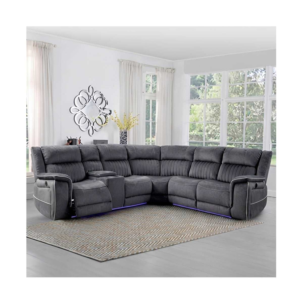 Hannah Corner Fabric Suite