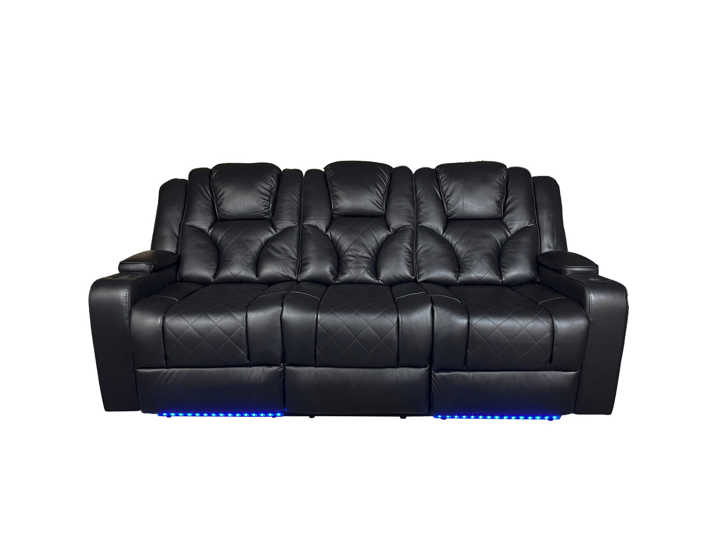 Amstrad Genuine leather Recliner Sofa
