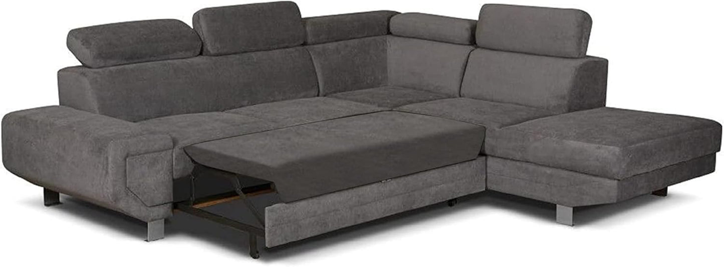 Atlantic Fabric Corner Sofa Bed