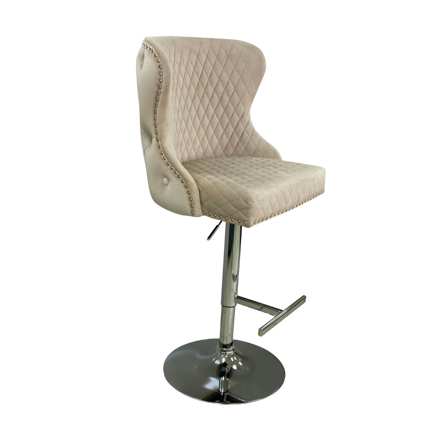 Valentino Velvet Bar Stool