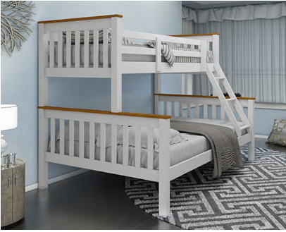 Cambridge Triple Wooden Bunk Bed