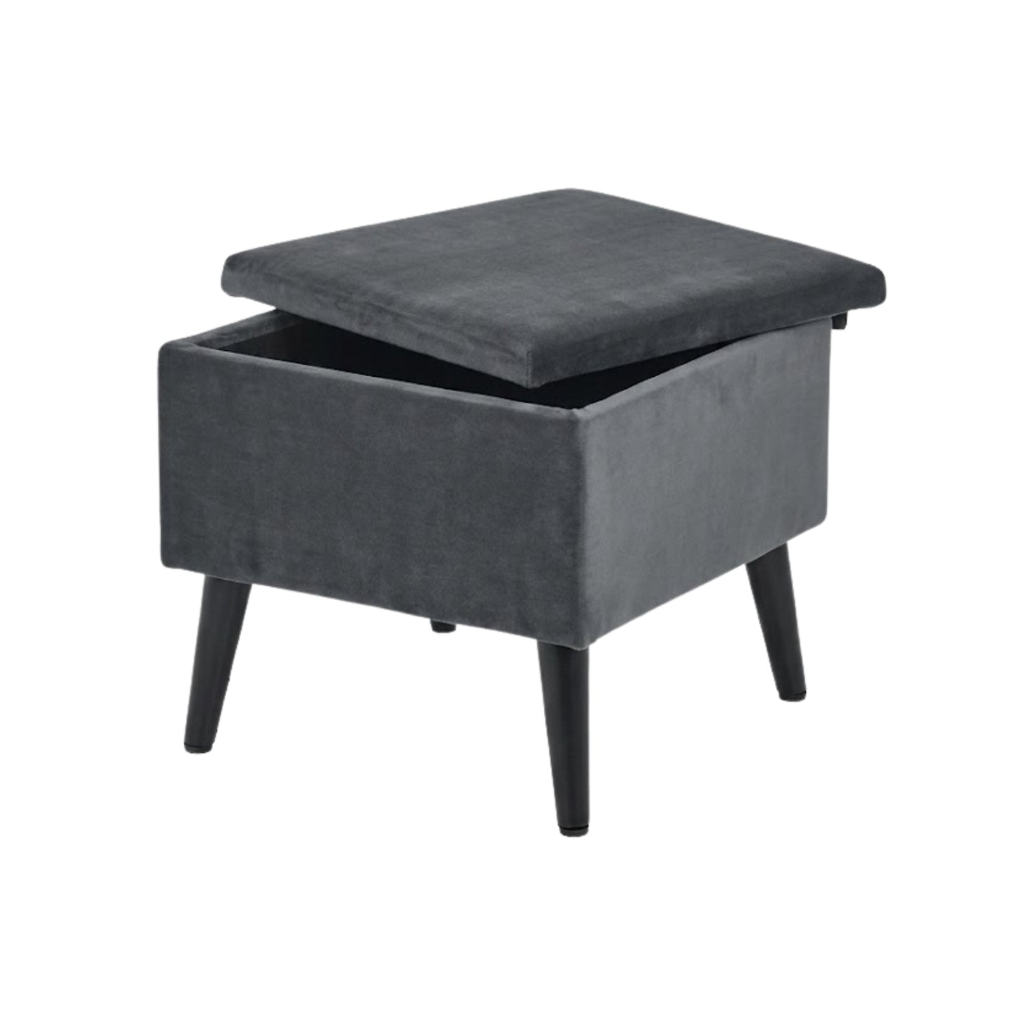 Chic Velvet Storage Footstool