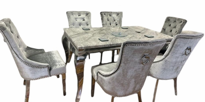 Clara Marble Dining Table