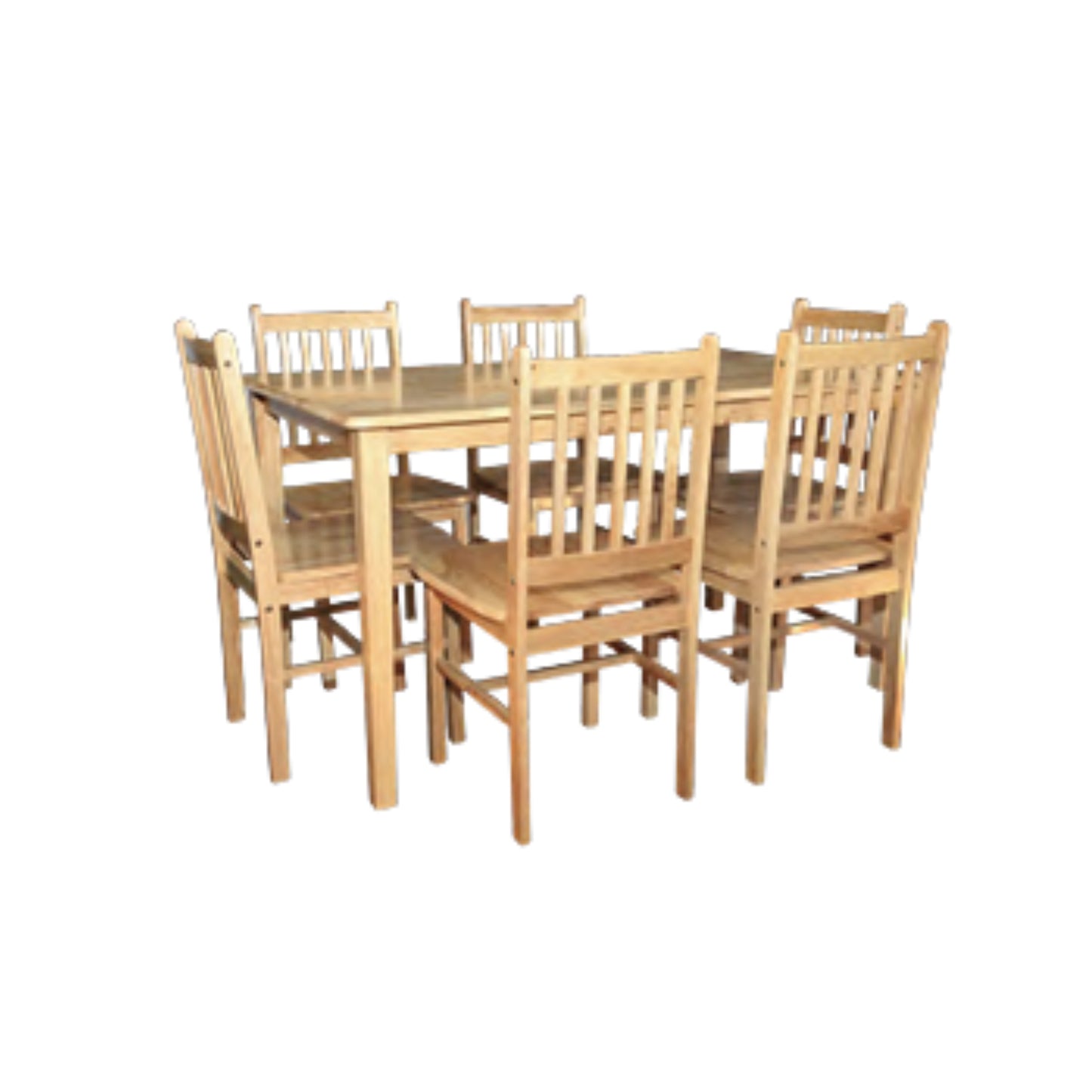 Malay Large Dining Set 6 Chairs