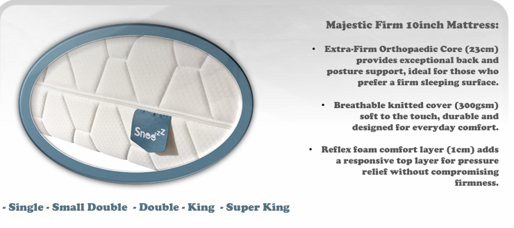 MAJESTIC FIRM 10 MATTRESS