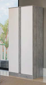 Melody 2 Hinged Door Wardrobe