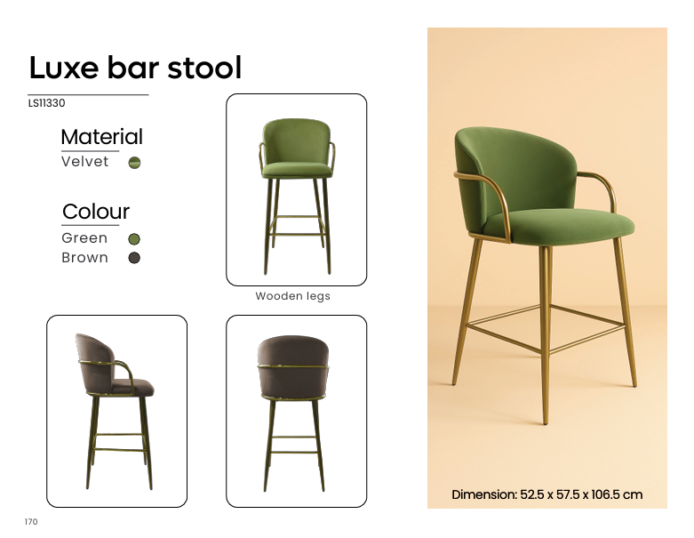 LS11330 - Luxe Bar Stool