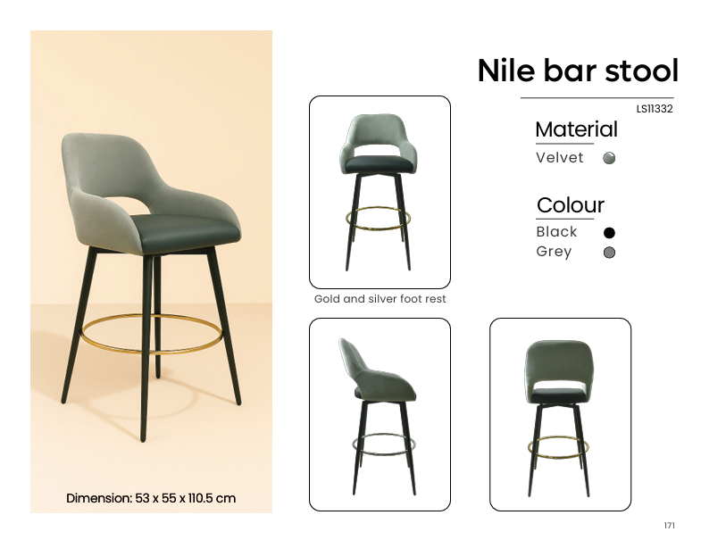 LS11332 - Nile Bar Stool