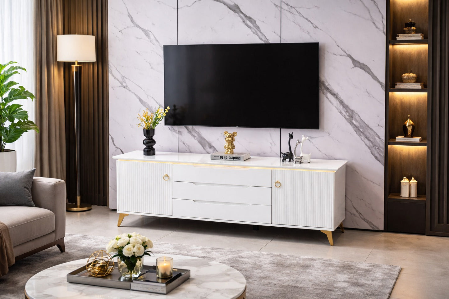 d586 - Flora Tv Unit