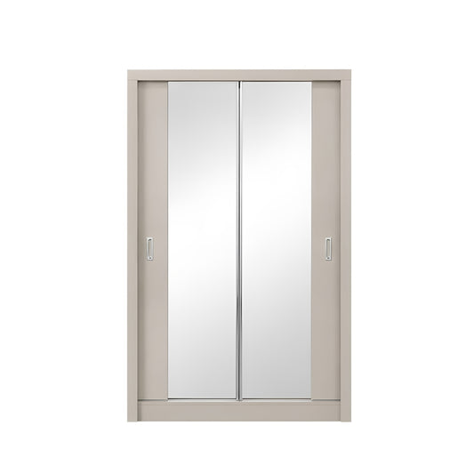 Chicago High Gloss Wardrobe 2 Door Slider 120cm