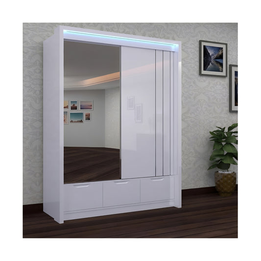 Cairo 165cm Sliding Wardrobe