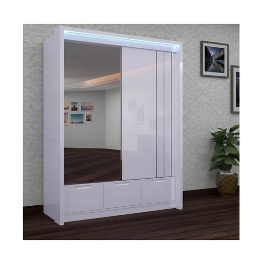 Cairo 204 cm Sliding Wardrobe