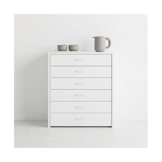 6 Drawer Bedside 30"