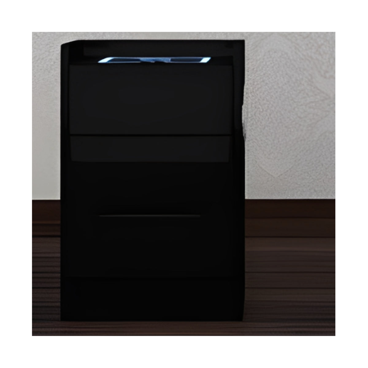 Vesko 3 Drawer Bedside Cabinet