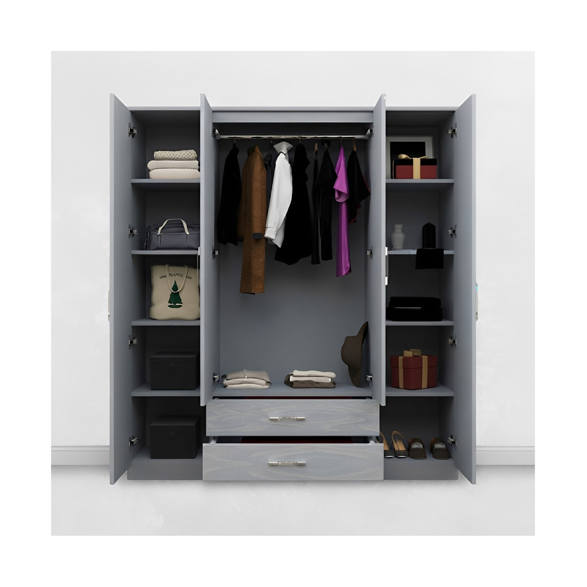 Oslo 160cm Wardrobe