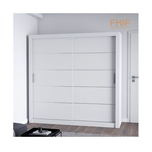FHI-LEXISS Modern Sliding Door Wardrobe 250 CM