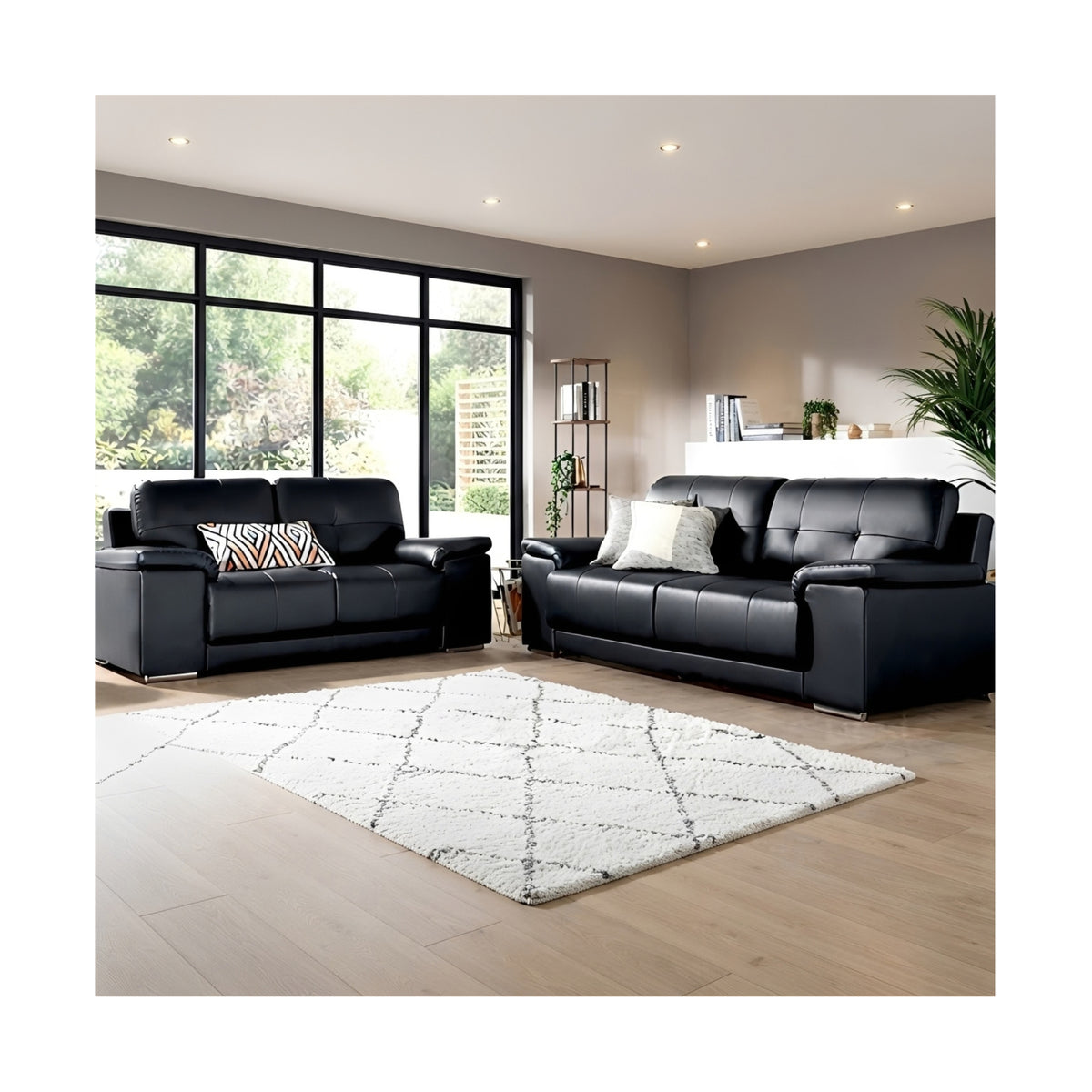 Kansas Leather Suite 3 Seater