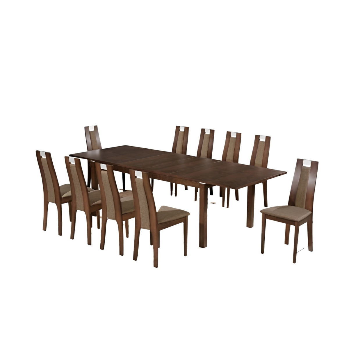 Michigan Extending Dining Set with Texas Chairs