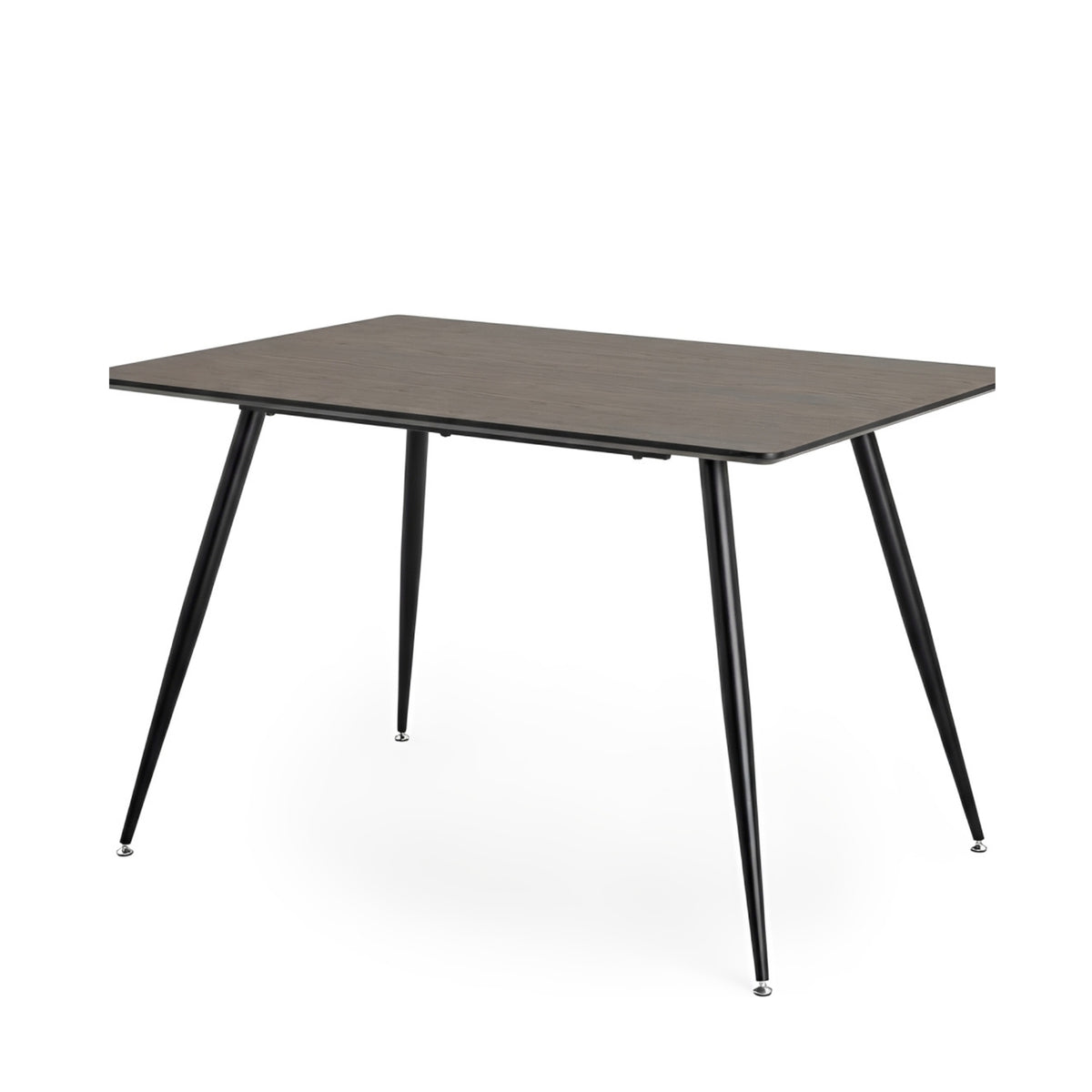 Miami Fixed Top Walnut Table with Madrid Chairs