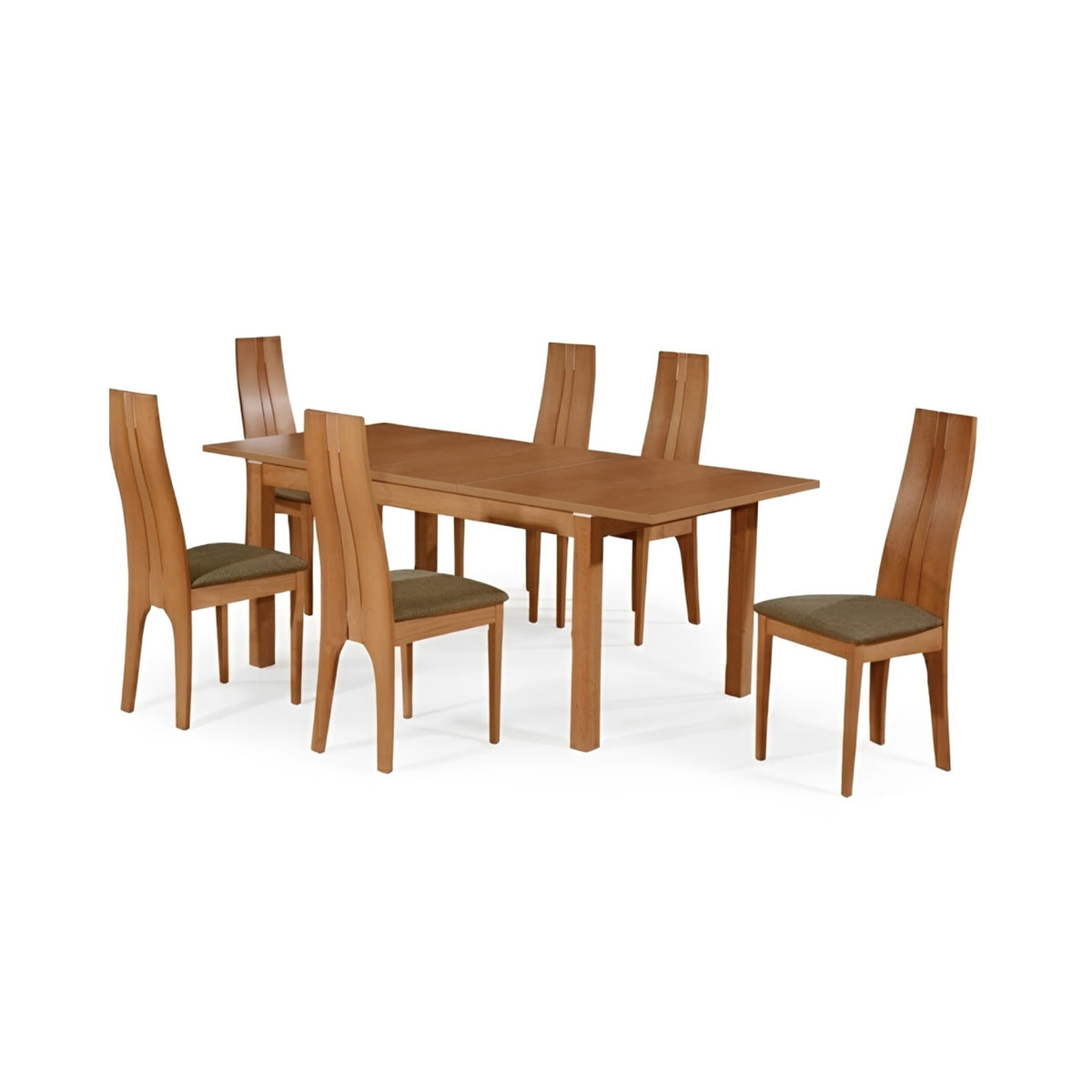 Nevada Extending Dining Set with Nevada Chairs