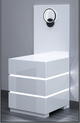 111-A WITH LED LAMP BEDSIDE