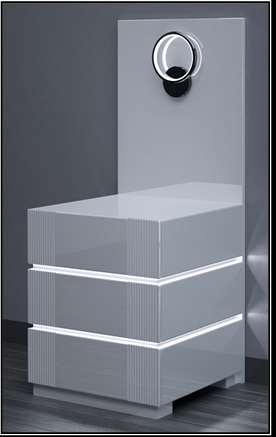 111-A WITH LED LAMP BEDSIDE
