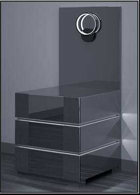 111-A WITH LED LAMP BEDSIDE
