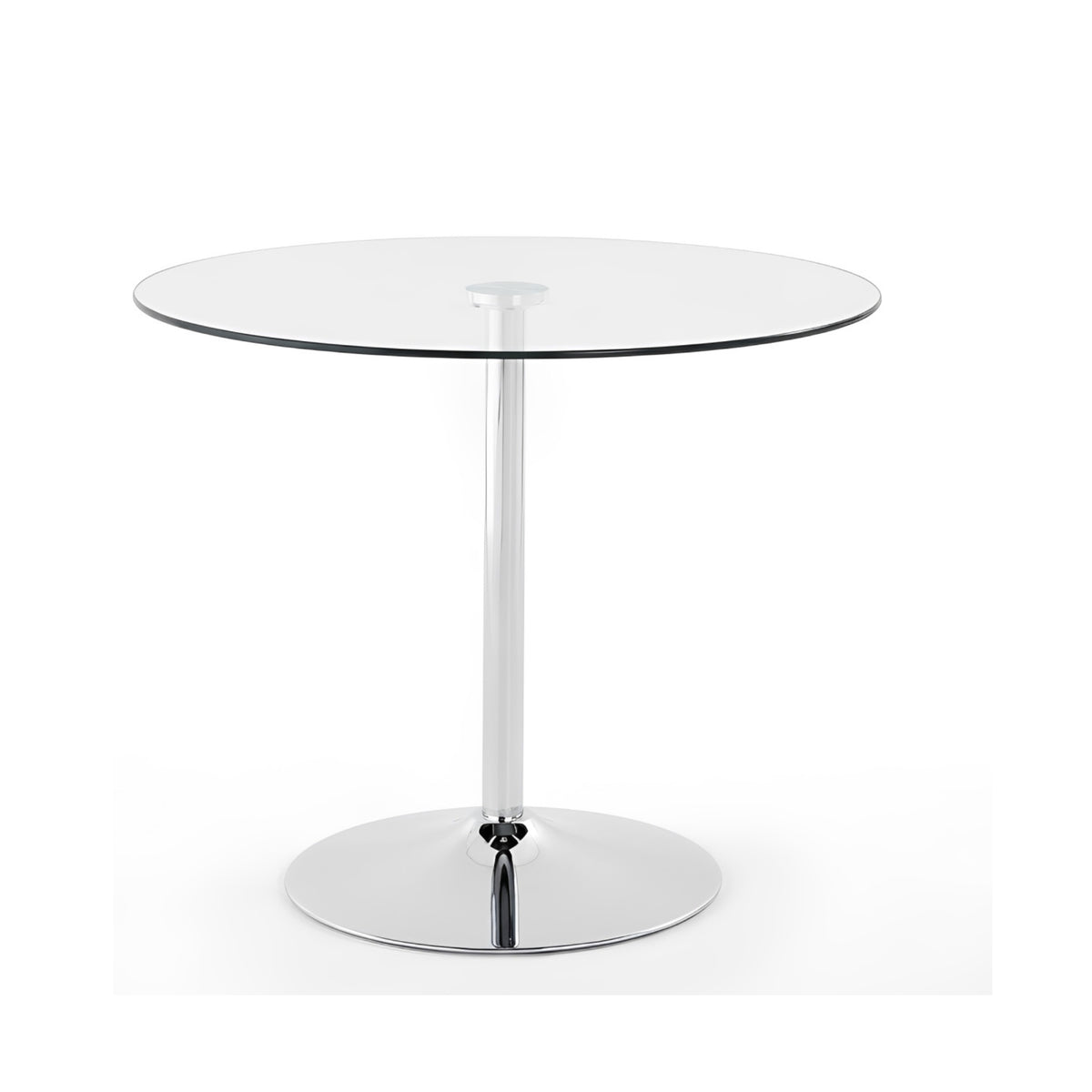 Verona Round Dining Set with Madison Grey PU Chairs