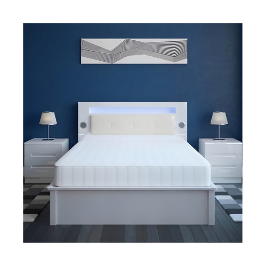 307 High Gloss Storage Bed