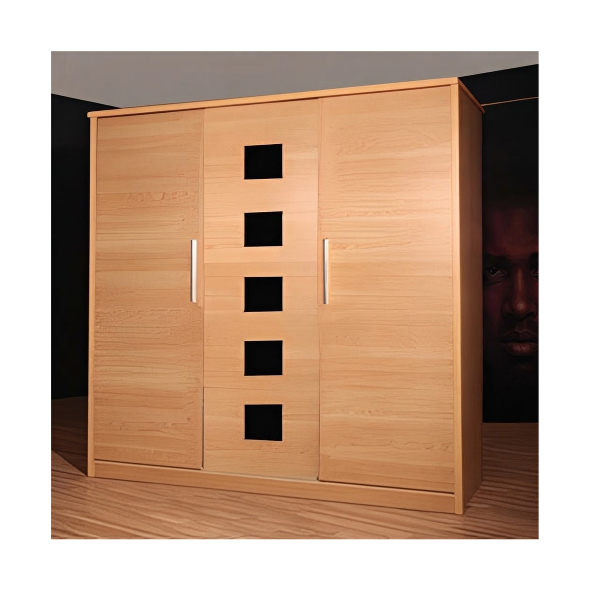 Alpha 3 Door Sliding Wardrobe