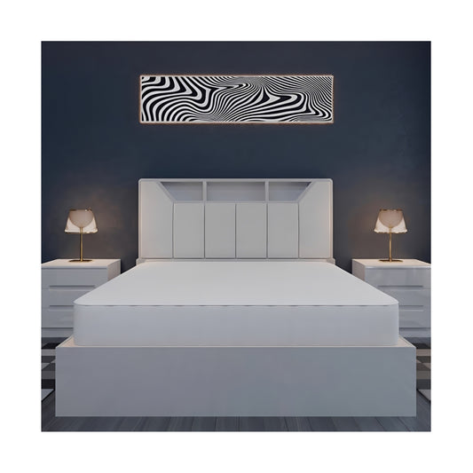 B04 High Gloss Storage Bed