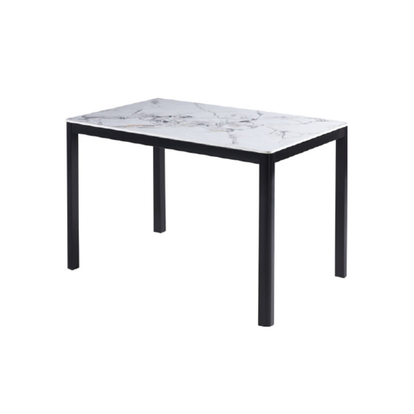 Amber Stone Top Dining Table