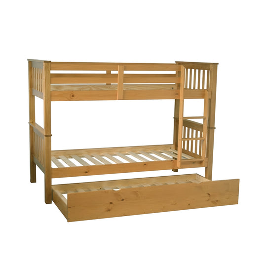 Mission Honey Wooden Bunk Bed