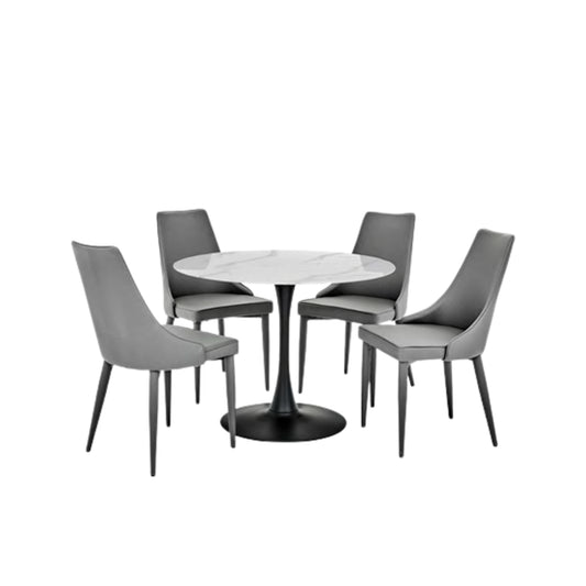 Baltimore Round Dining Set with Valencia Chairs