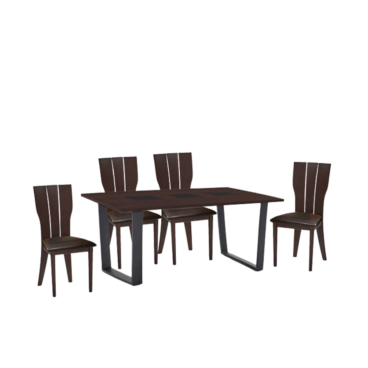 Buffalo Dining Set with Chicago Chairs