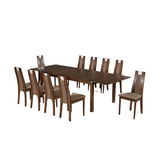 Michigan Extending Dining Set with Texas Chairs