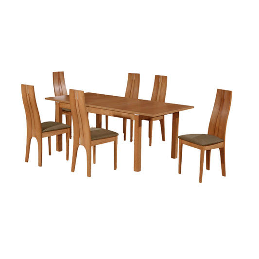 Nevada Extending Dining Set with Nevada Chairs