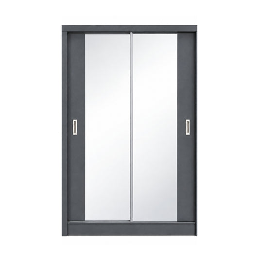 Chicago High Gloss Wardrobe 2 Door Slider 150cm