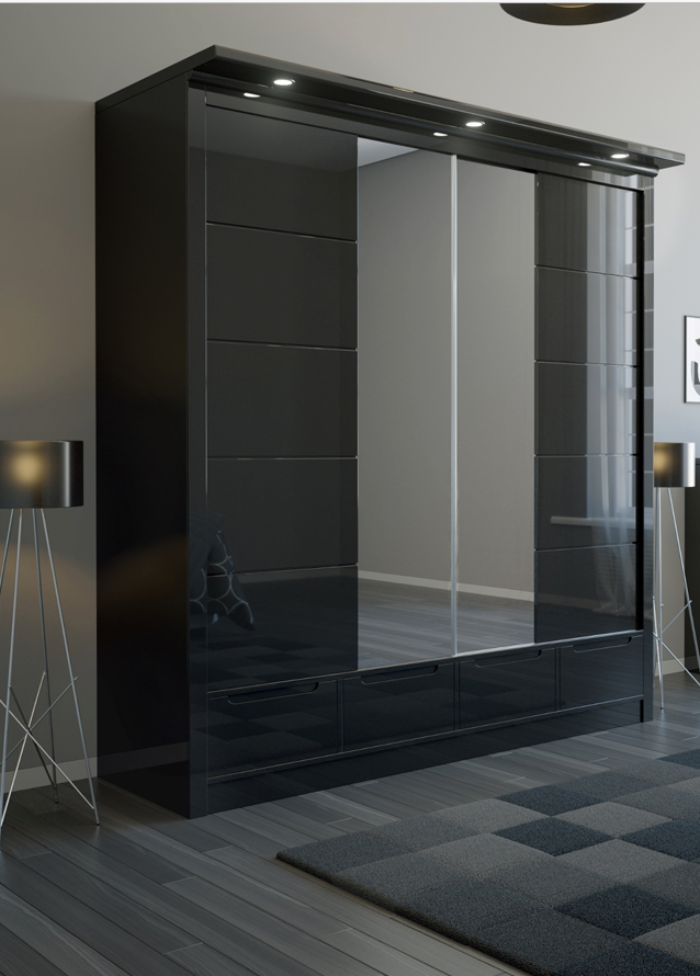 202 HIGH GLOSS WARDROBE