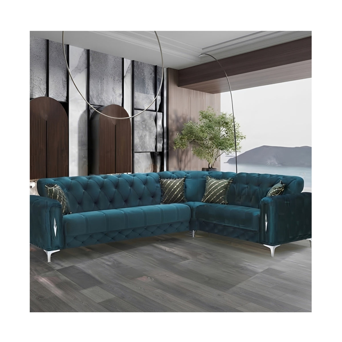 Lotto 3 + C + 2 Corner Sofa Set