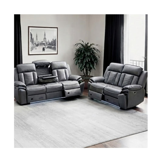 Savilla Leather Suite 3 Seater