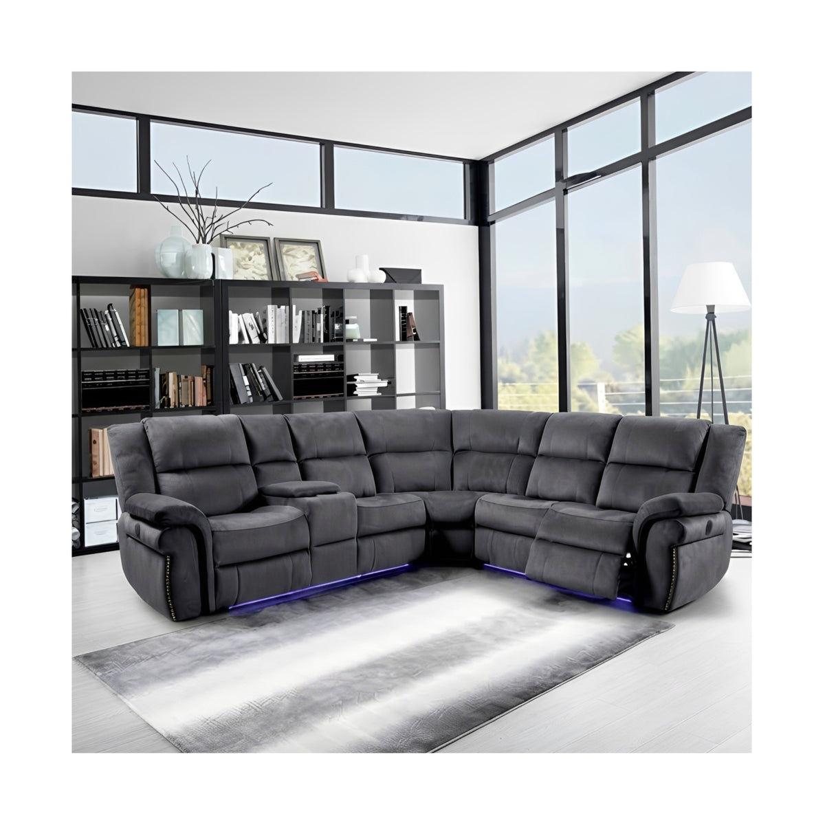 Berlin Fabric Recliner Corner