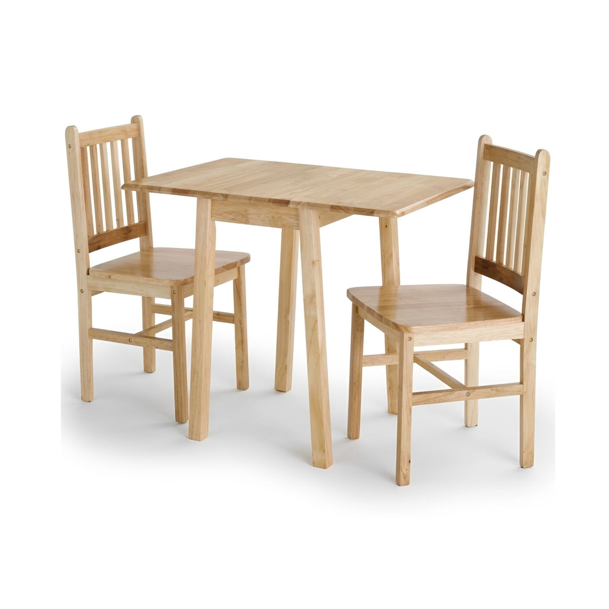 Malay Drop Leaf Dining Set with Malay Wooden Chairs