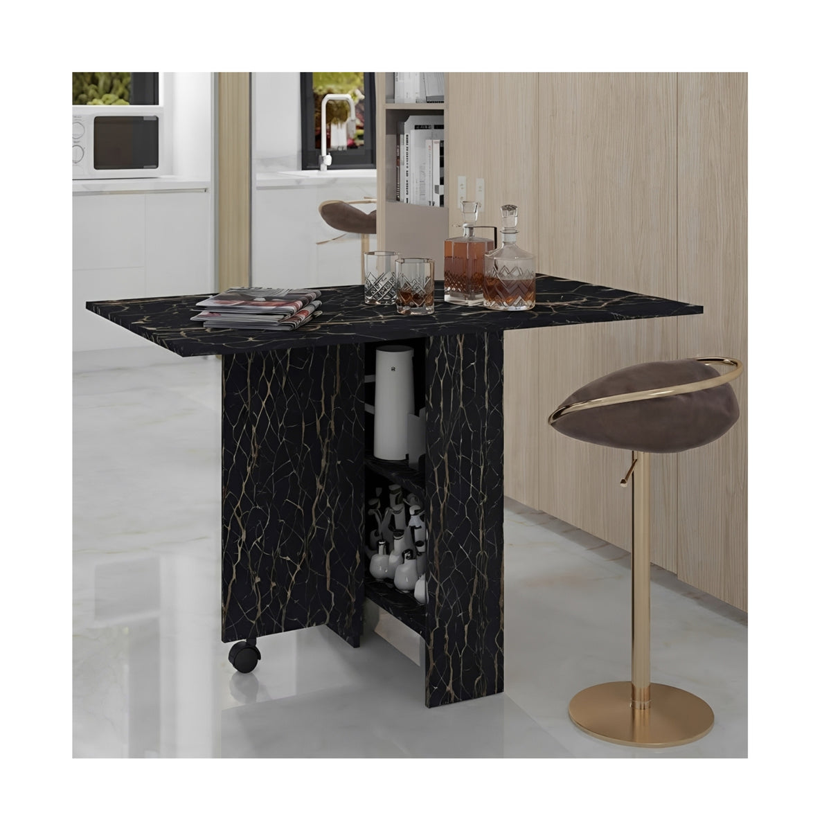 Folding Butterfly Dining Table